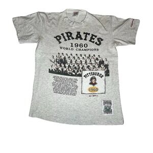 VTG Cooperstown Collection Pittsburgh Pirates 1960 World Champions Shirt Mens M